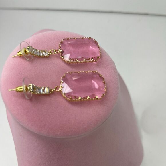 Earrings Rhinestone Shiny Dangle Jewelry #572 - Picture 2 of 6